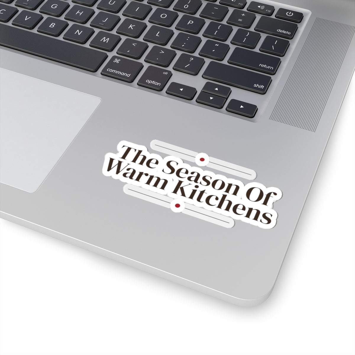 Christmas Sticker The Season Of Warm Kitchens