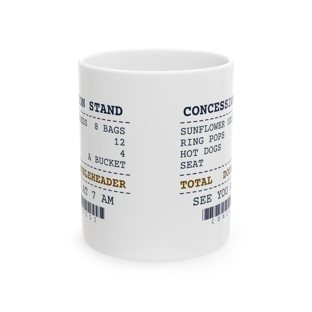 Funny Softball Mom Mug Concession Stand Receipt