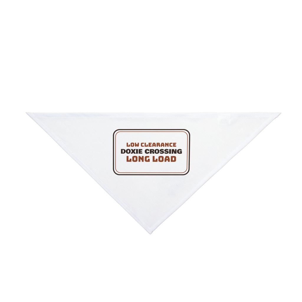 Funny Dachshund Dog Bandana Doxie Crossing Long Load Sign For Dachshund