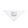 Funny Scientist Dog Bandana Lab Meeting Receipt For Scientists