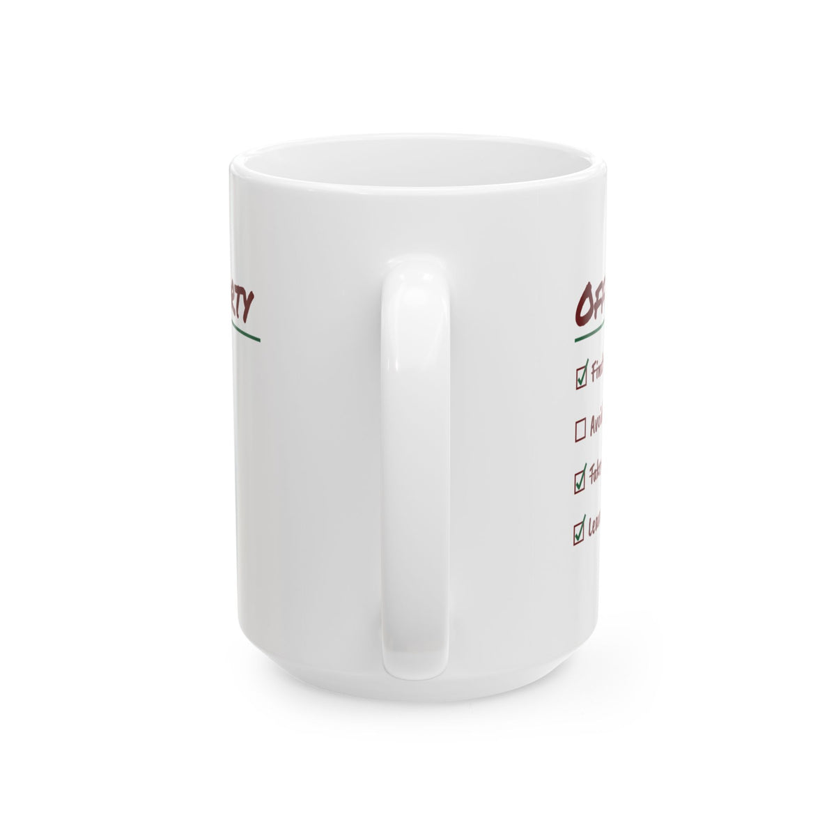 Funny Christmas Coworker Coffee Mug Take A Plate Home Leave By Six