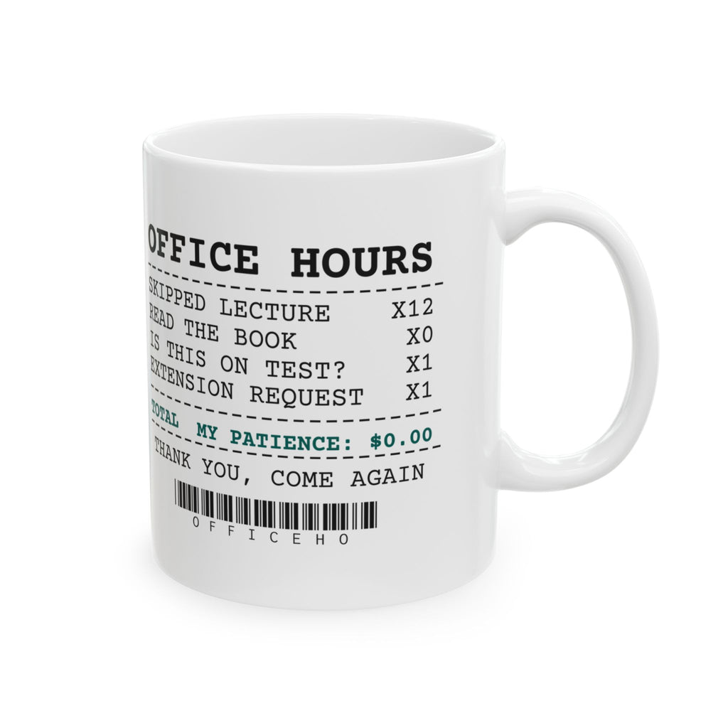 Math Lover Coffee Mug My Patience 0.00