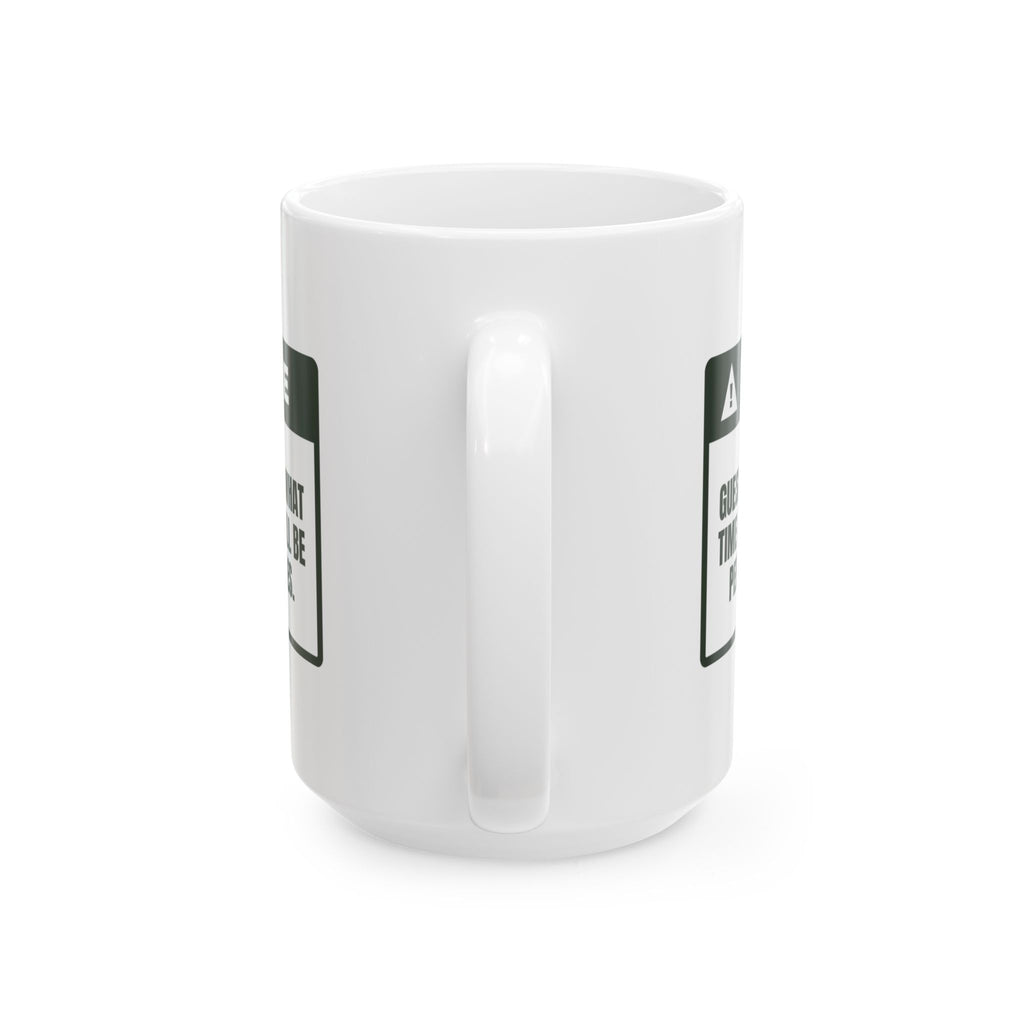 Funny Christmas Host Coffee Mug Ask When Dinner Is Peel Potatoes