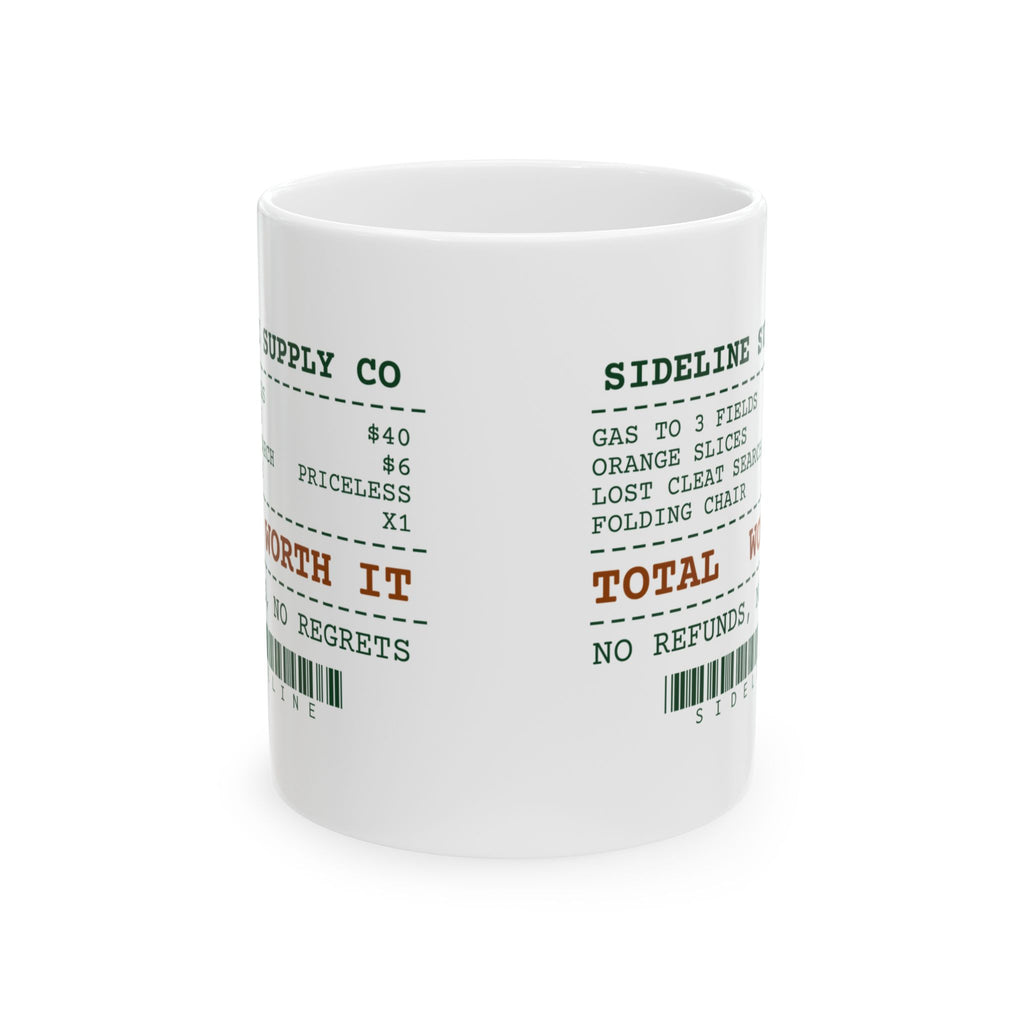 Soccer Mom Coffee Mug "Weekend Receipt" For Mom