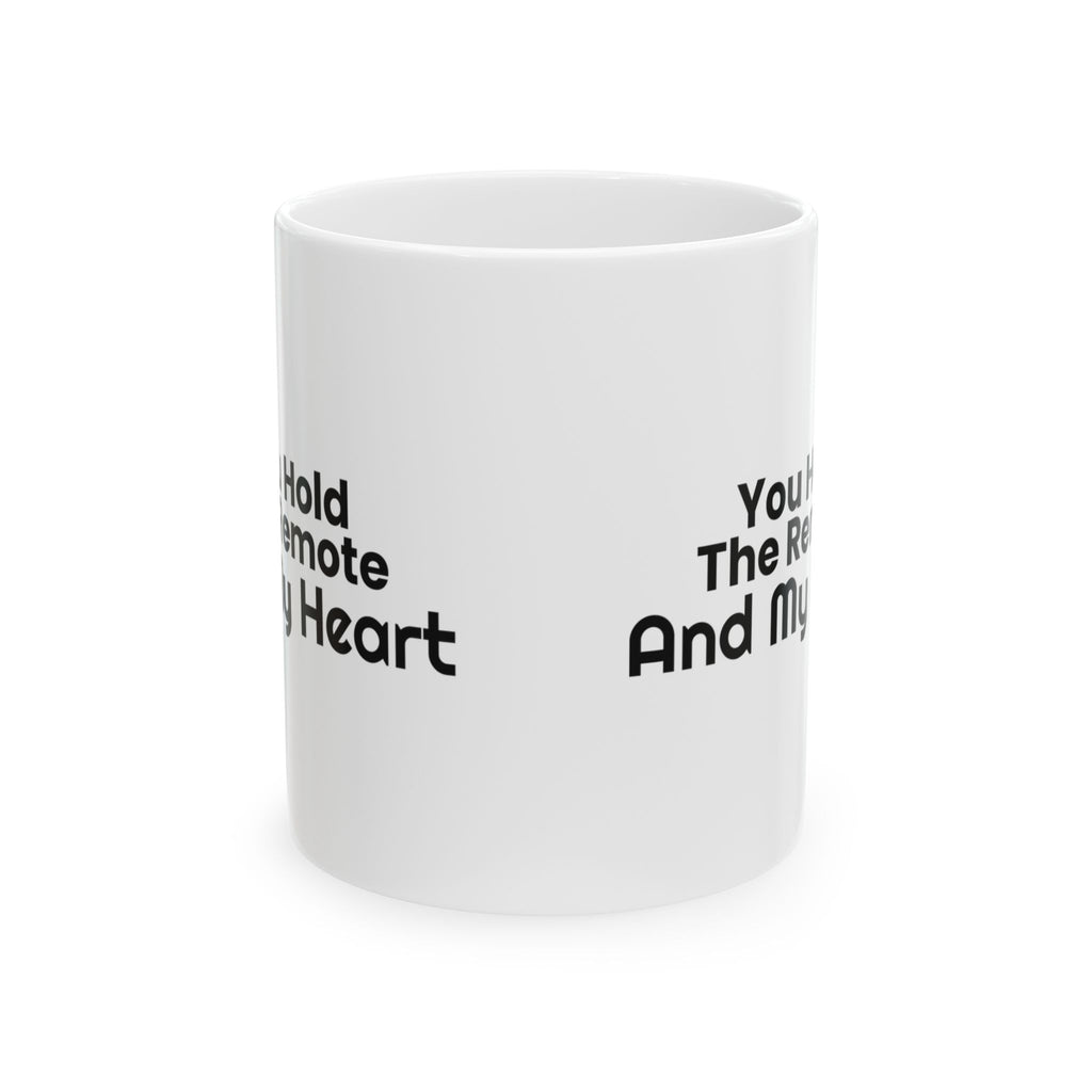 Remote Control Heart Coffee Mug For Her