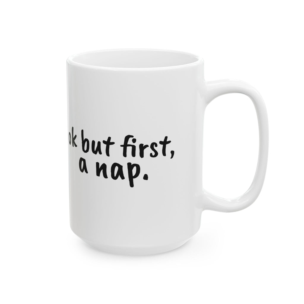 Funny Coffee Mug Ok But First A Nap Introvert