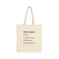 Funny Christmas Introvert Tote Bag Find The Dog Party Checklist