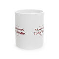 Christmas Coffee Mug For Coworker Merry Christmas Work Bestie