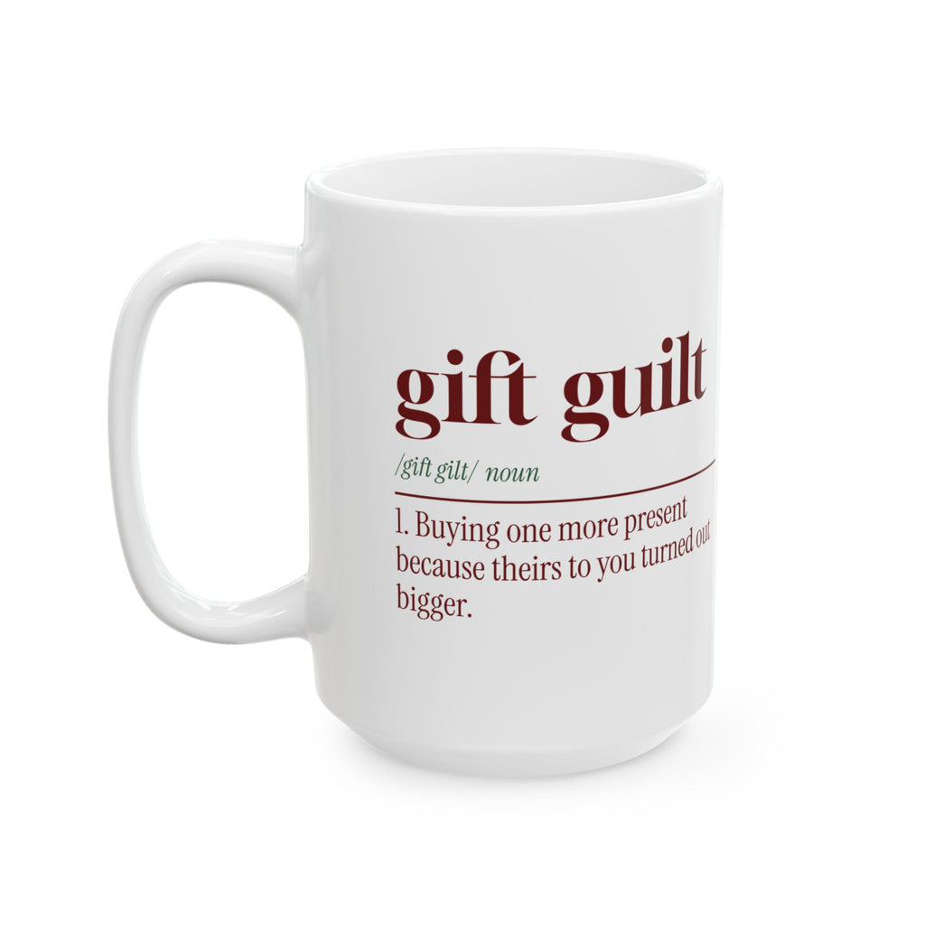 Funny Christmas Shopping Coffee Mug Buying One More Definition