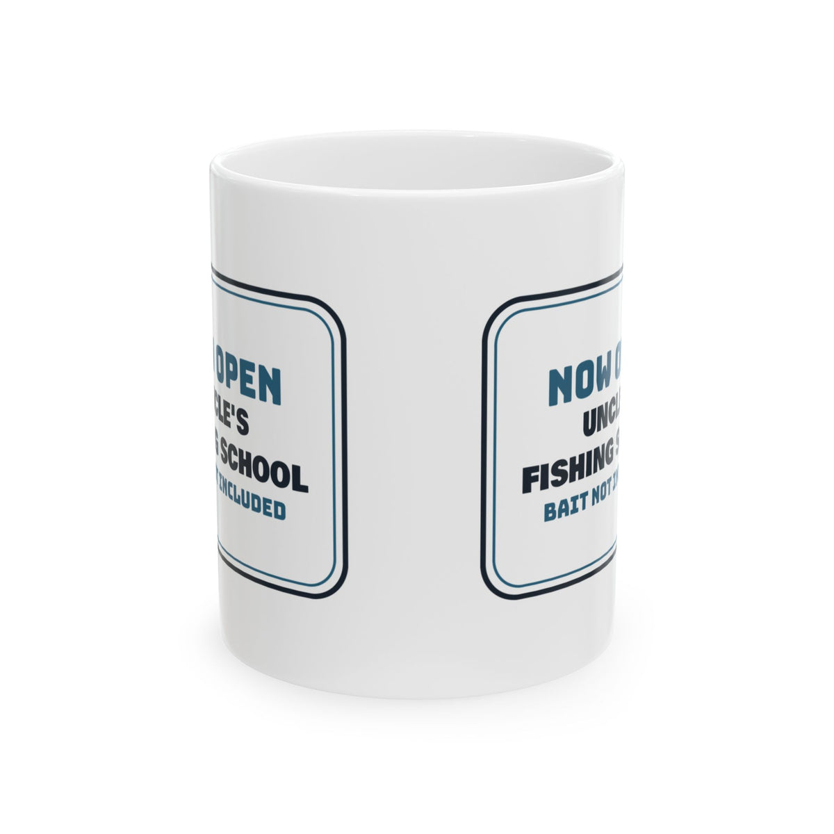 Funny Uncle Coffee Mug Uncle's Fishing School Sign For Uncles