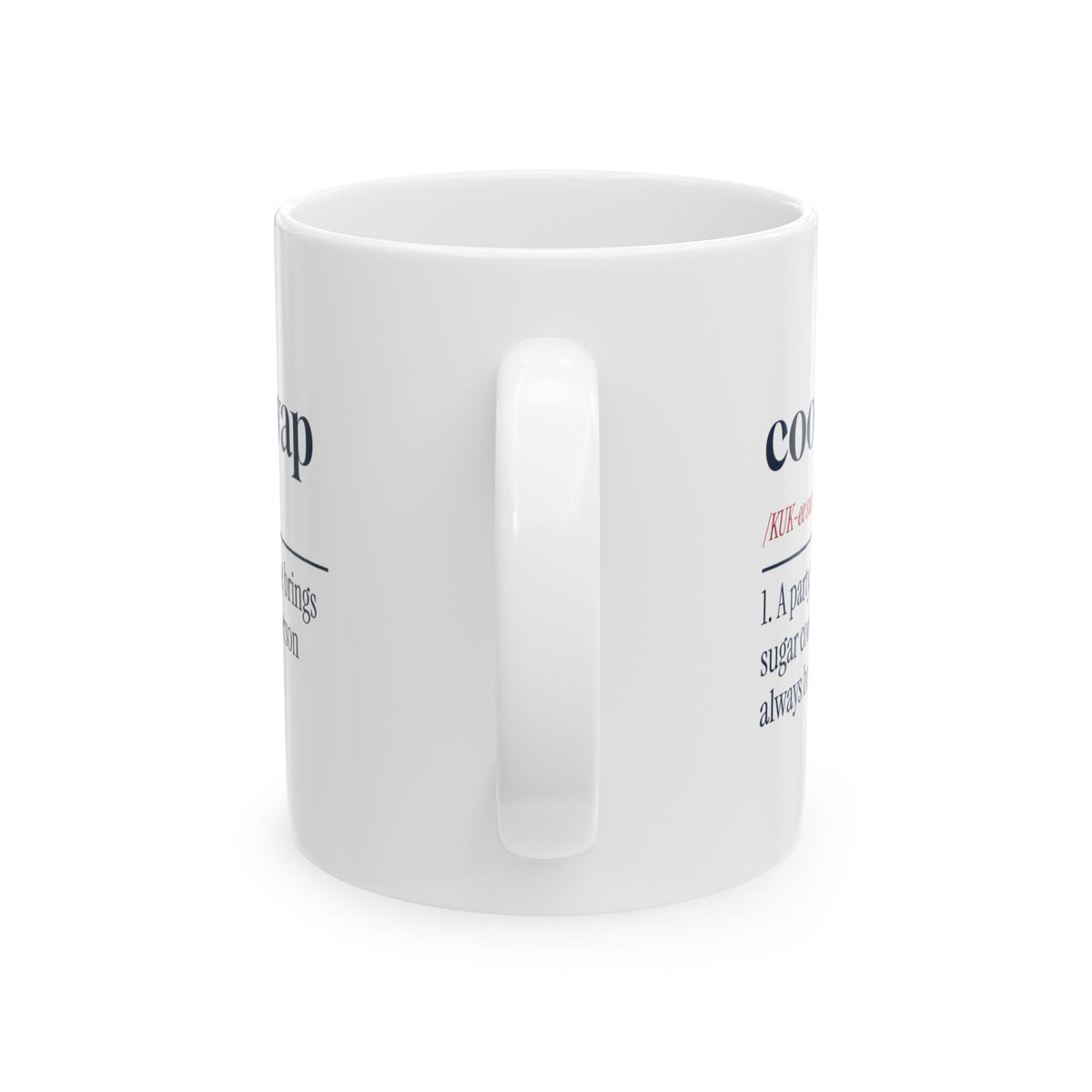 Funny Christmas Baking Coffee Mug Cookie Swap Definition For Bakers