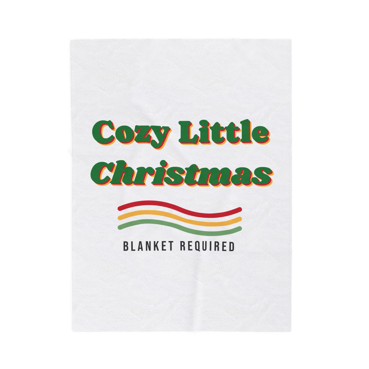 Cozy Little Christmas Throw Blanket Blanket Required