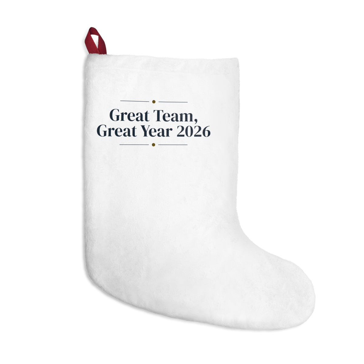Christmas Stocking Great Team Great Year 2026 For Coworkers