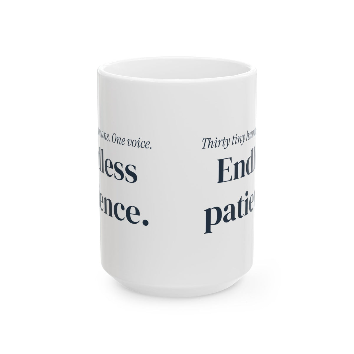 Funny Teacher Coffee Mug Thirty Tiny Humans One Voice