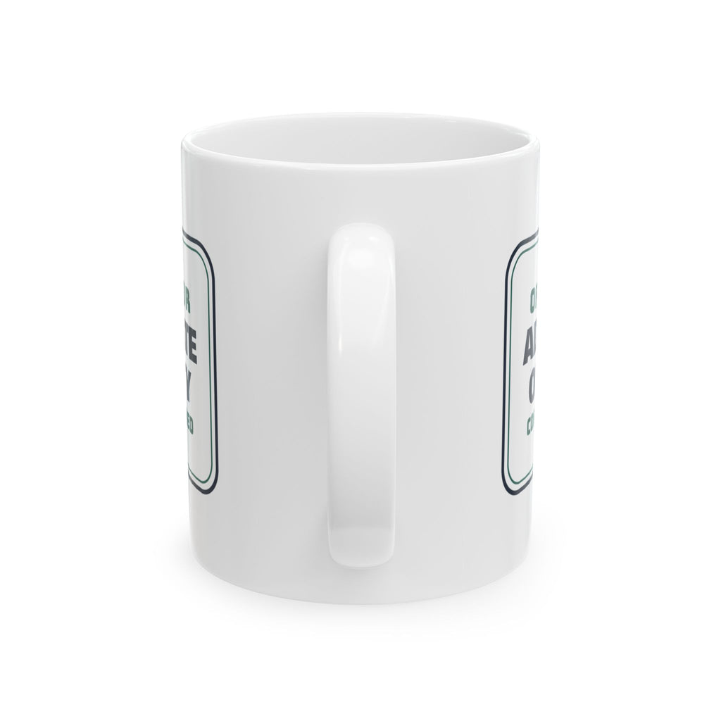 Social Worker Coffee Mug Advocate On Duty Office Door Sign
