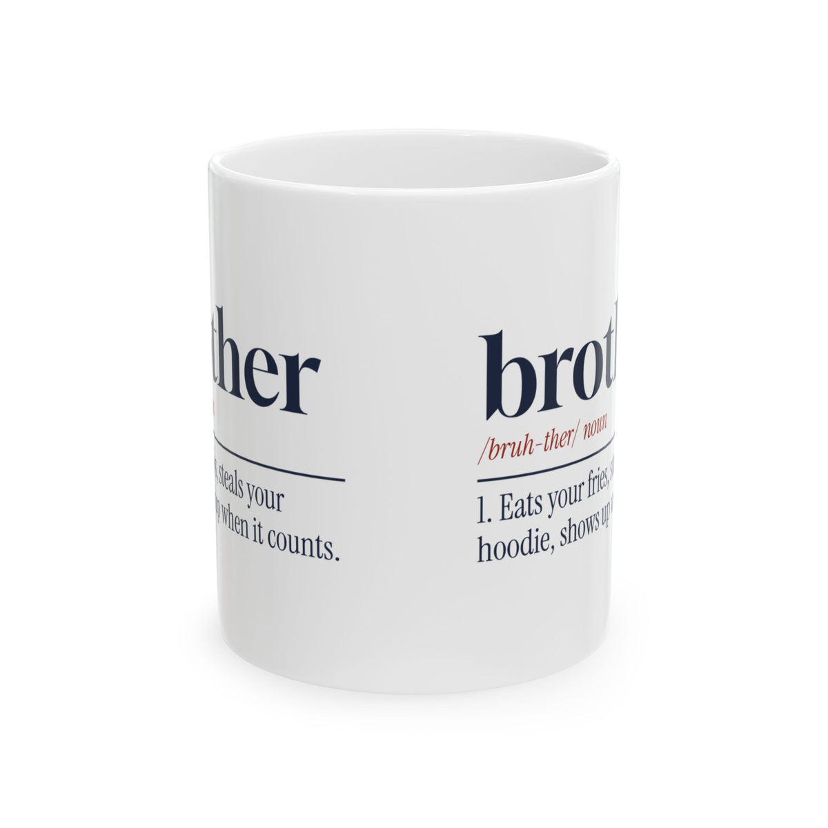 Funny Brother Coffee Mug Brother Dictionary Definition For Brothers