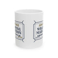 Funny Christmas Eve Wrapping Coffee Mug Wrapping Marathon Ticket