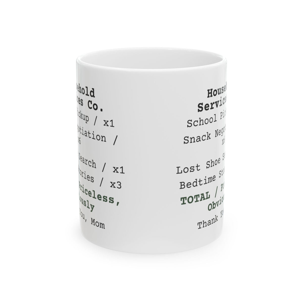 Household Services Co Priceless Mug Wife