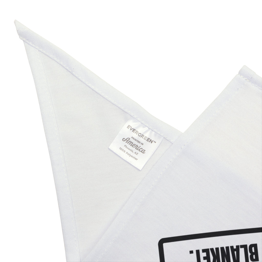 Caution Cat Asleep Dog Bandana Funny Black Cat For Cat Lovers