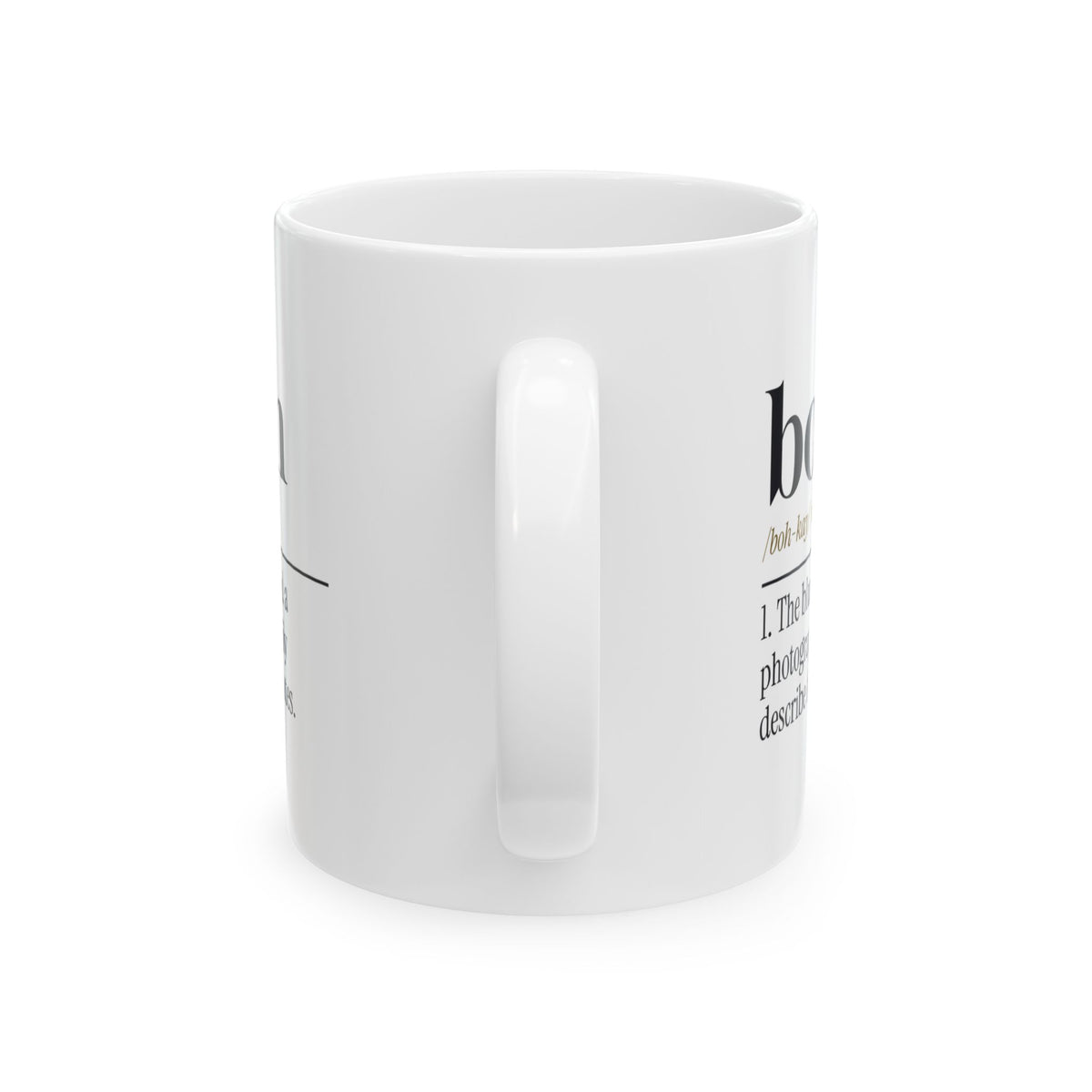 Funny Photography Coffee Mug Bokeh Dictionary Definition