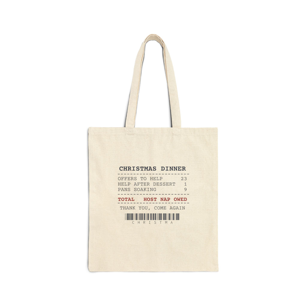 Funny Christmas Host Tote Bag Offers To Help 23 Receipt For Hosts