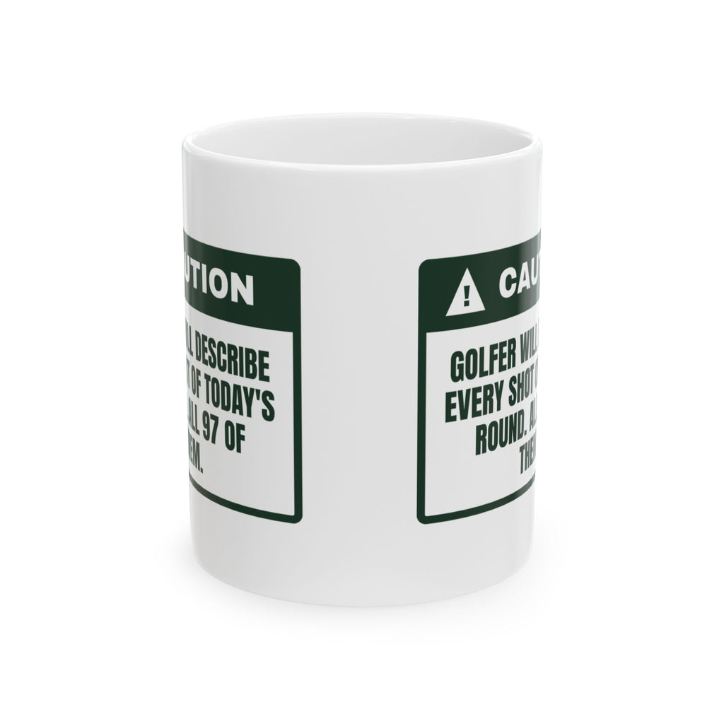 Funny Golf Coffee Mug Every Shot Described All 97 Of Them