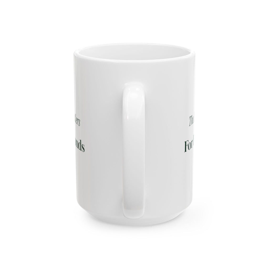 Funny Christmas Dog Coffee Mug The Dog Wore Antlers For Four Seconds