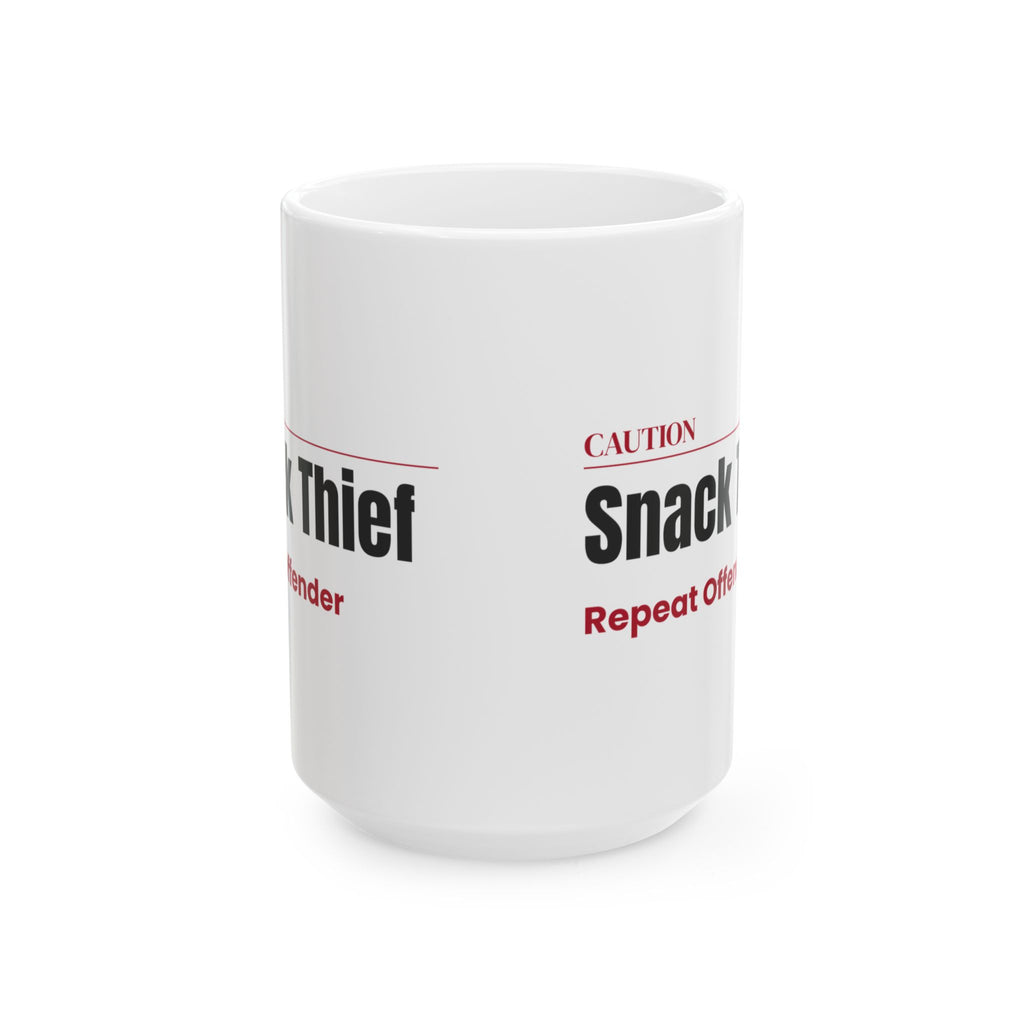 Funny Husband Coffee Mug Snack Thief For Him