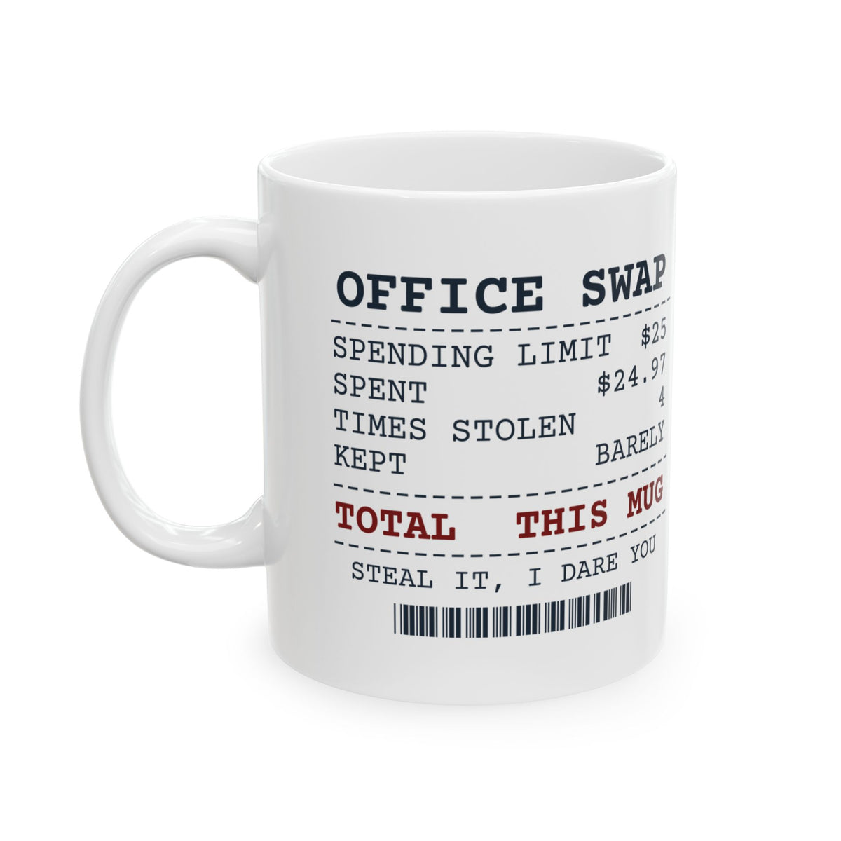 Funny White Elephant Coffee Mug Times Stolen 4 Went Home With This