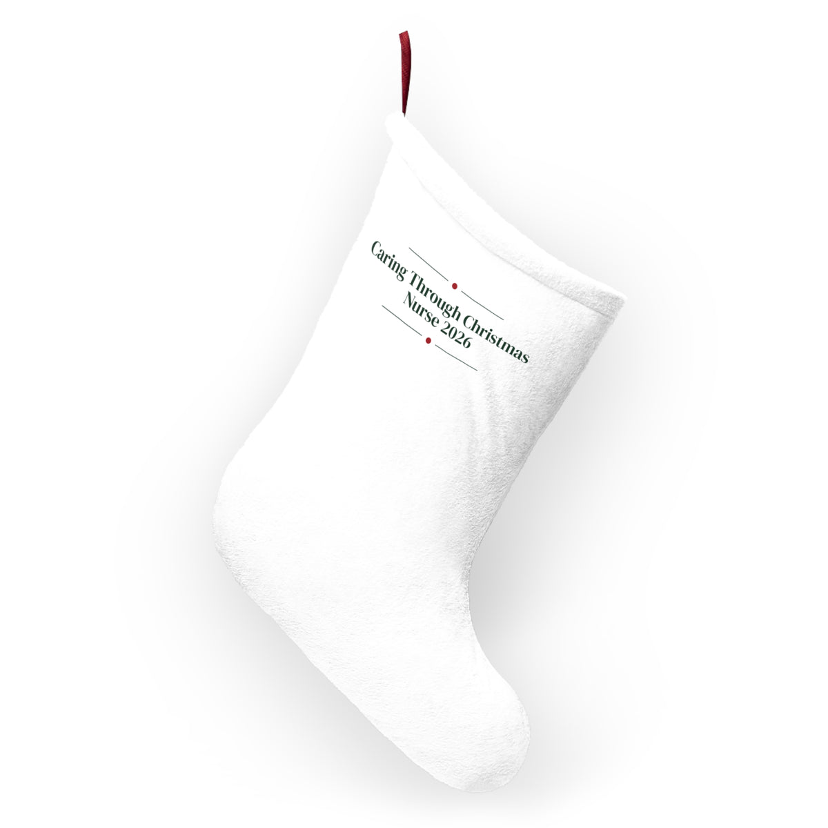 Christmas Nurse Christmas Stocking Caring Through Christmas 2026