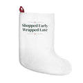 Funny Christmas Shopping Christmas Stocking Shopped Early Wrapped Late