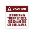 Funny Christmas Baking Sticker Sprinkles Found Until March For Bakers