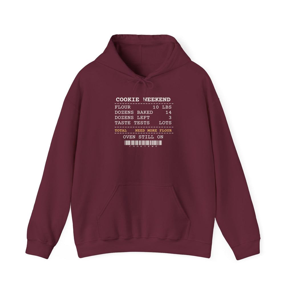 Funny Christmas Baking Hoodie Fourteen Dozen Baked Three Left