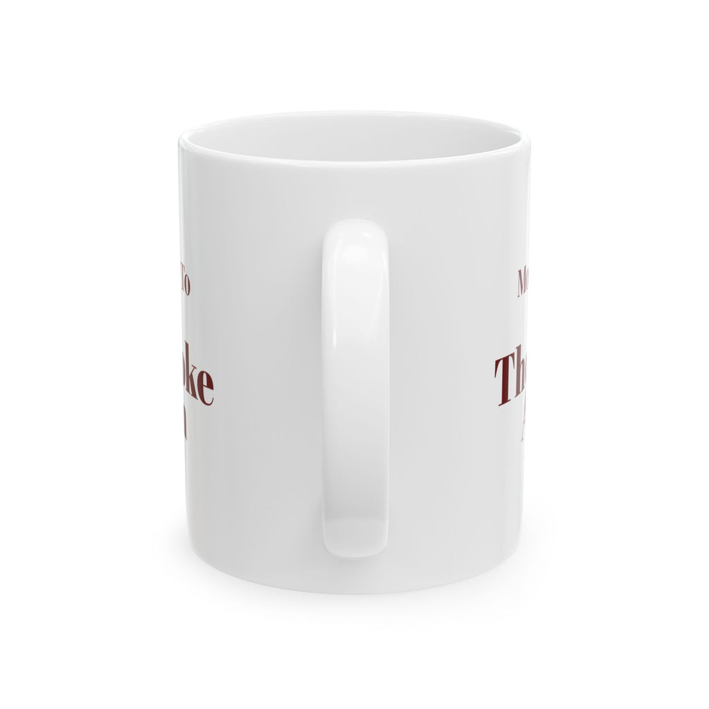 Funny Family Christmas Coffee Mug Most Likely To Set Off The Smoke Alarm