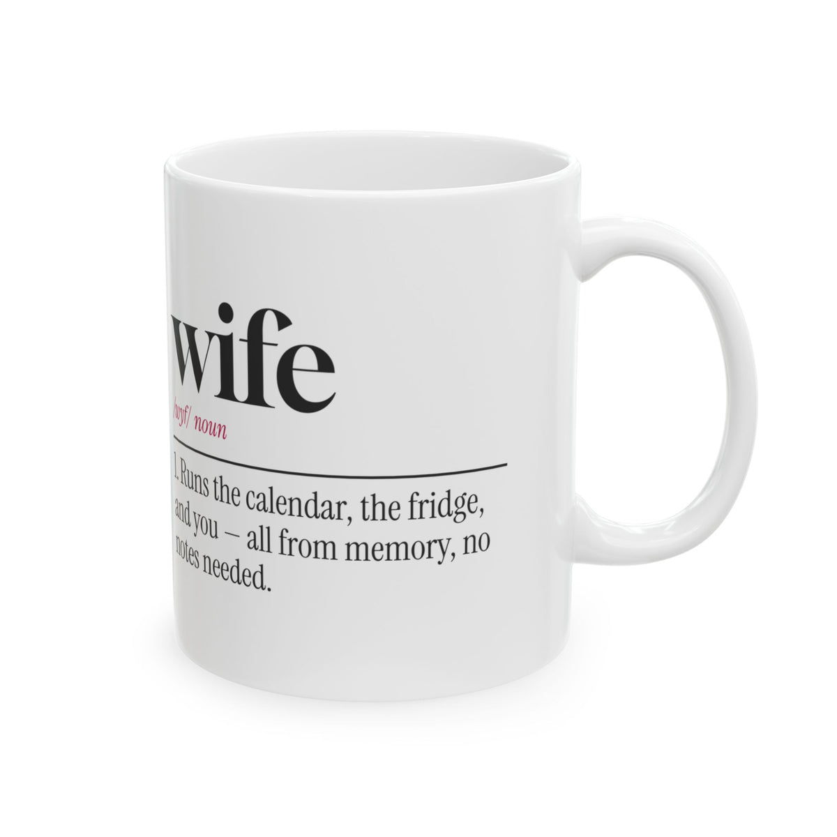 Household CEO Coffee Mug Runs The House From Memory
