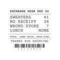 Funny Christmas Retail Sticker No Receipt 38 Wrong Store 7