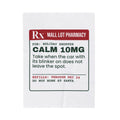 Funny Christmas Shopping Throw Blanket Calm 10mg Parking Lot Prescription