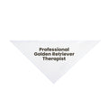 Golden Retriever Dog Bandana "Professional Golden Retriever Therapist"
