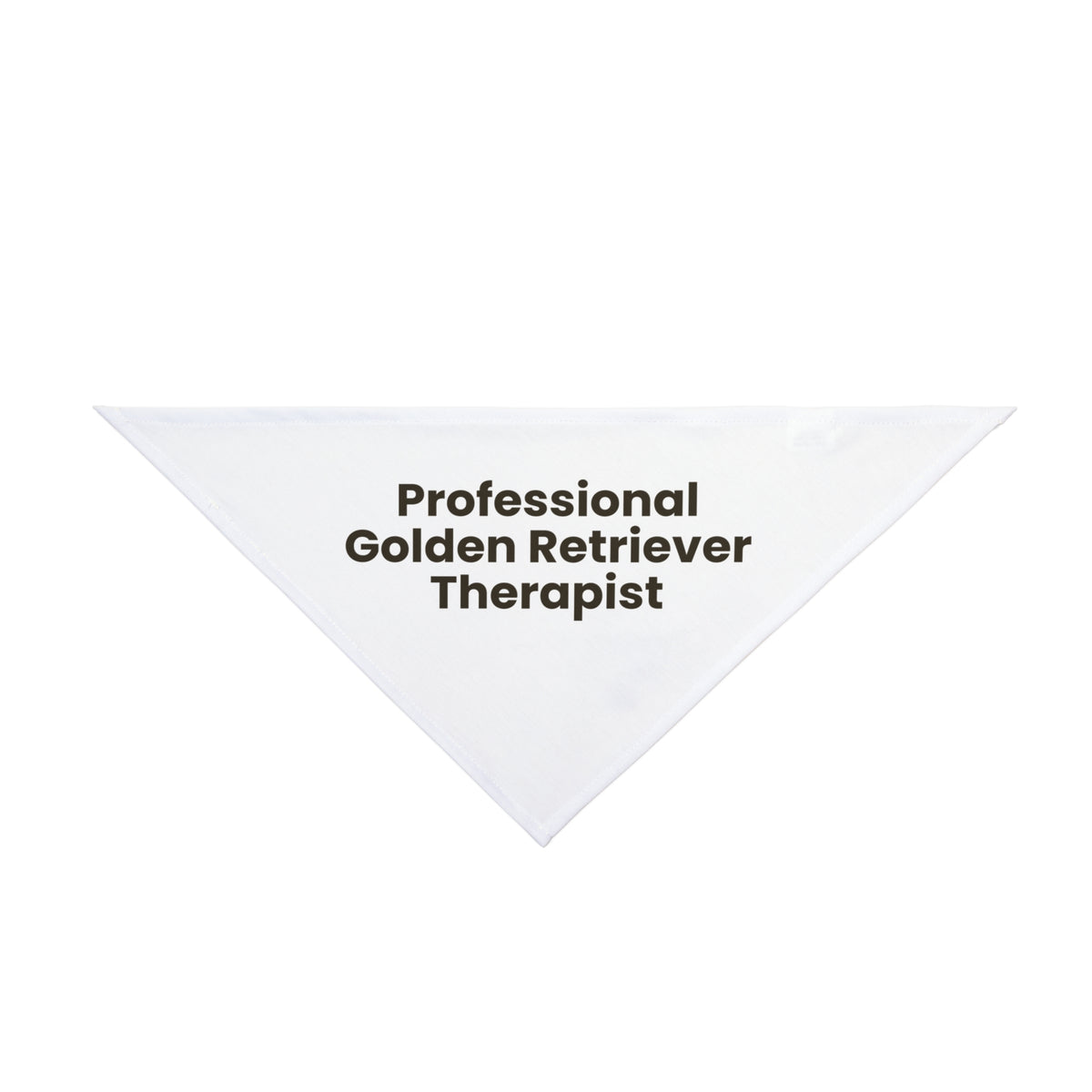 Golden Retriever Dog Bandana "Professional Golden Retriever Therapist"