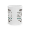 Funny Tea Lover Mug Tea Shop Receipt Loose Leaf