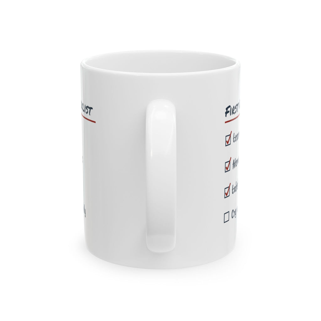 Funny Teacher Checklist Coffee Mug Cry A Little Privately For Teachers