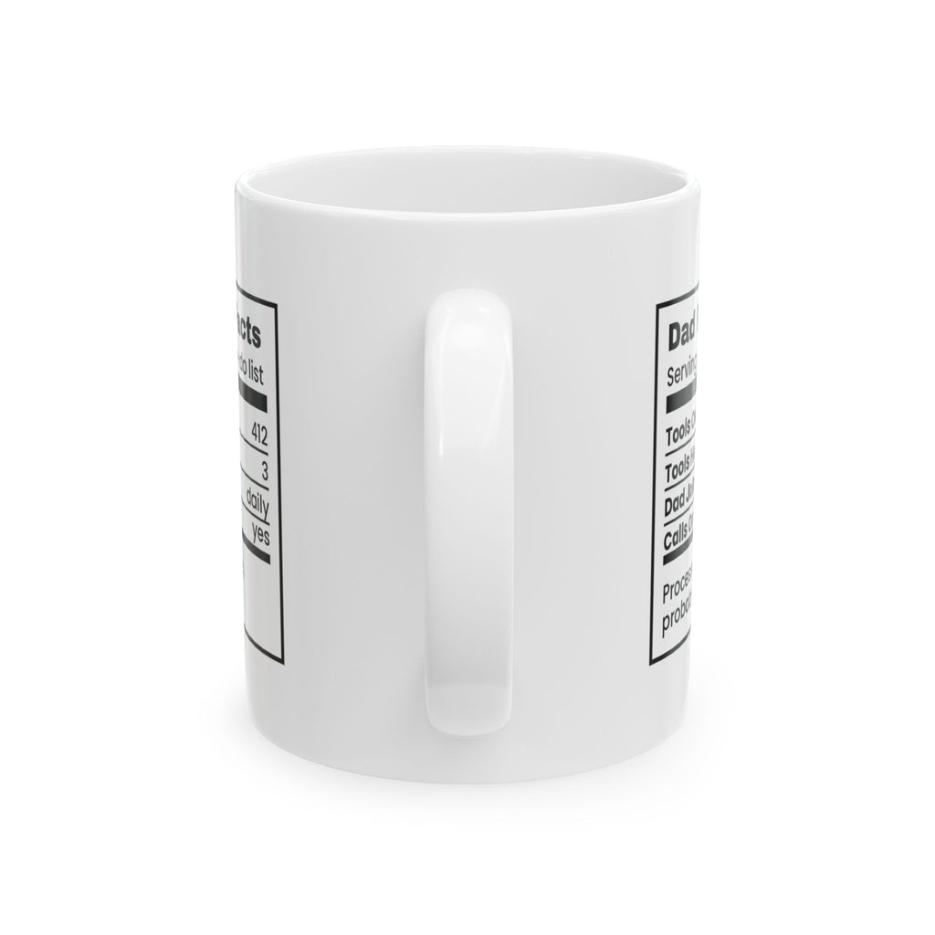 Dad Plumber Facts Coffee Mug For Plumbers
