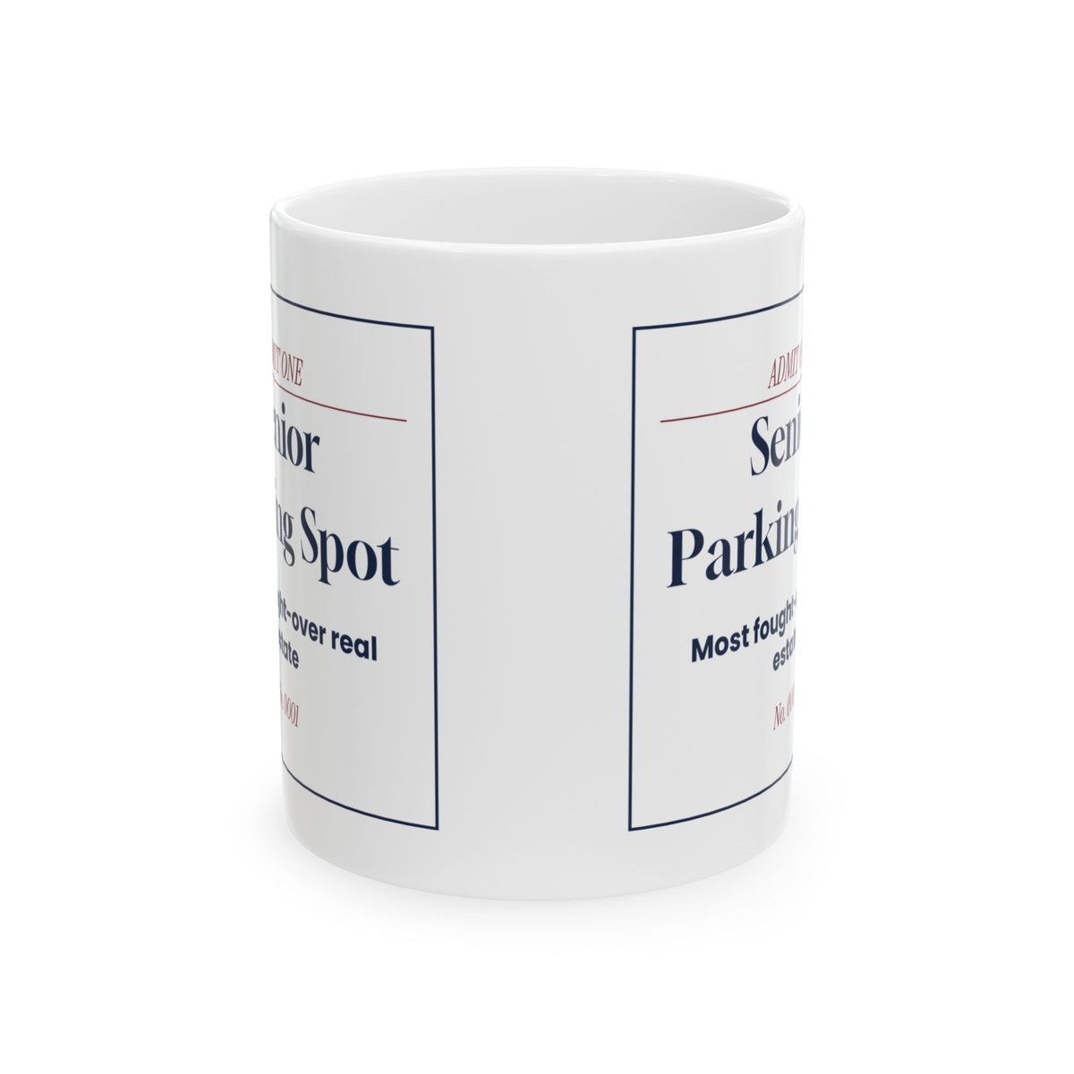 Funny Senior Parking Spot Coffee Mug Graduation Mug For Grad