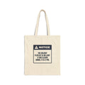 Funny Office Christmas Tote Bag Office Playlist Eleven Songs Notice