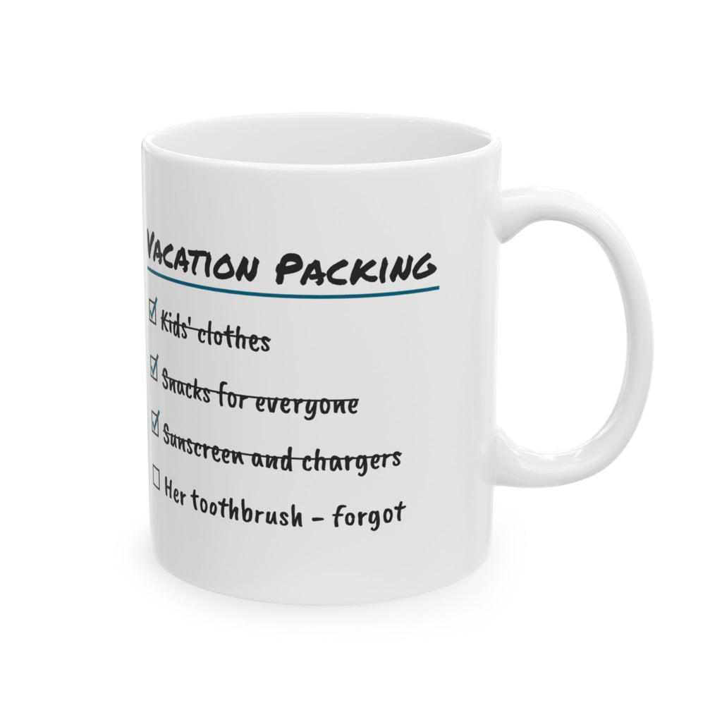 Vacation Packing Coffee Mug For Wife