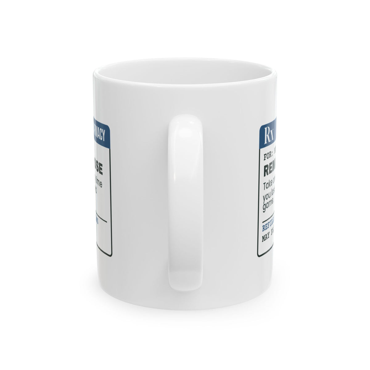 Funny Brother Coffee Mug Rematch Prescription Game Night Sibling Cup