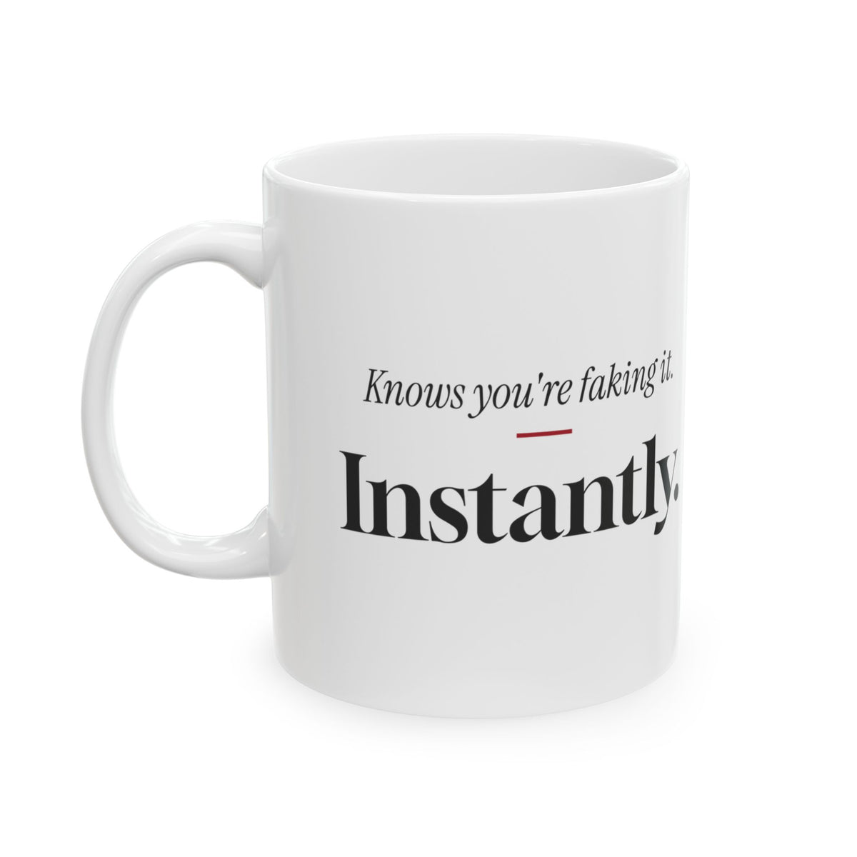 Nurse Coffee Mug Knows Youre Faking It