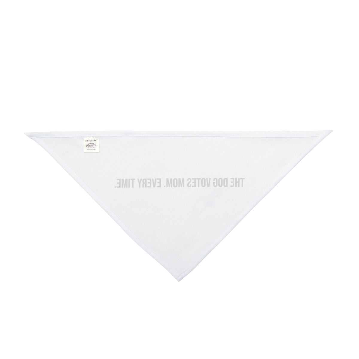 Funny Dog Mom Dog Bandana The Dog Votes Mom For Dog Moms
