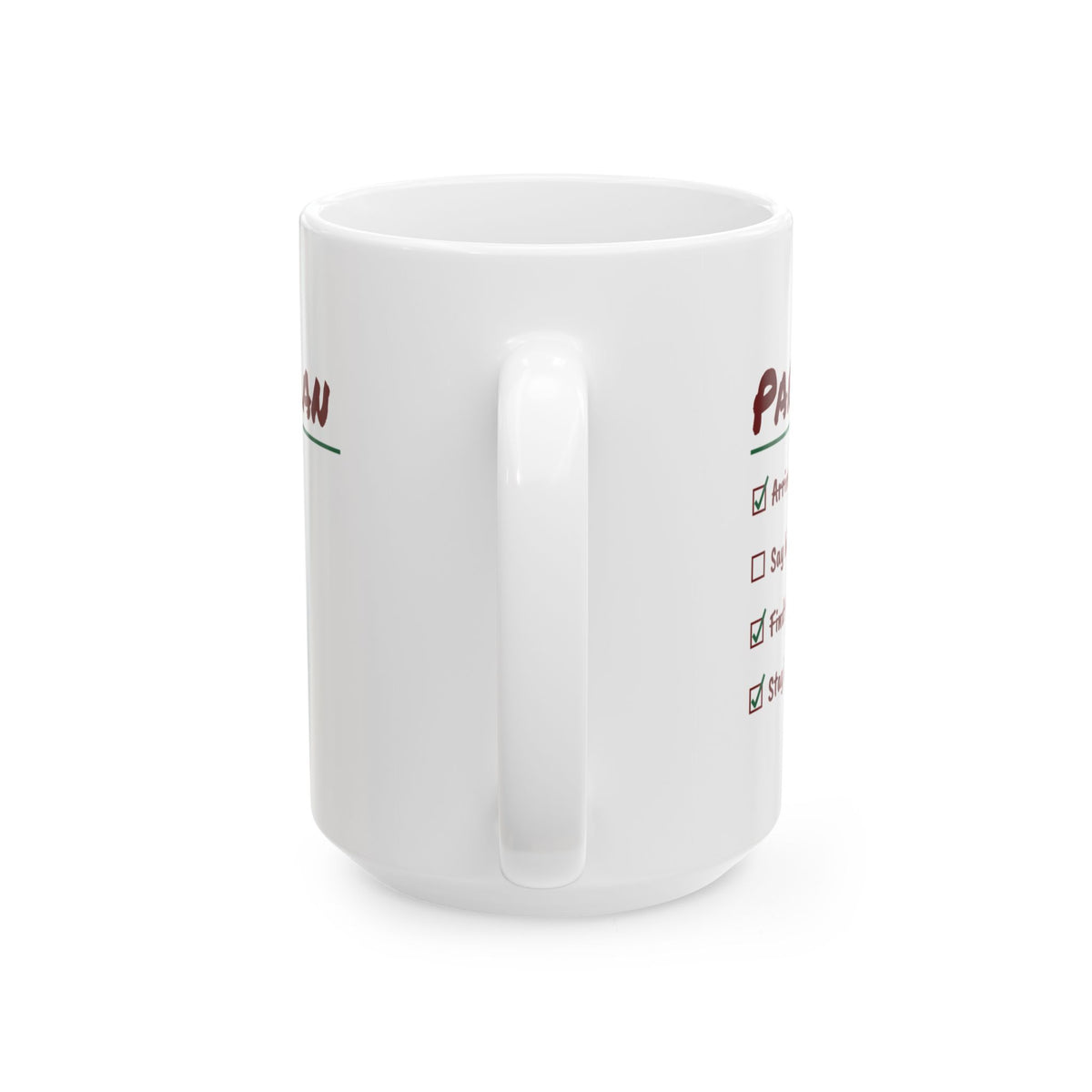 Funny Christmas Introvert Coffee Mug Find The Quiet Room Checklist