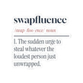 Funny White Elephant Sticker Swapfluence Dictionary Definition